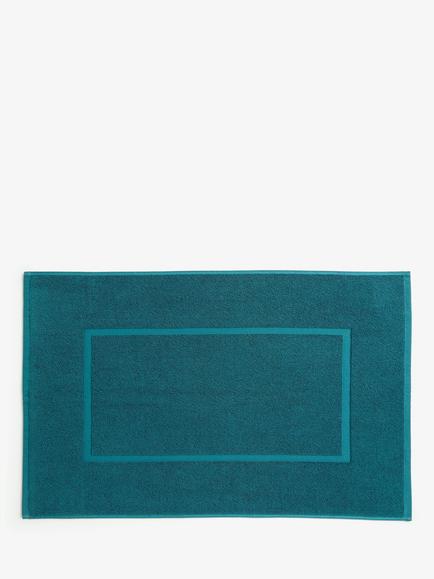 John Lewis Egyptian Cotton Bath Mat, Dark Teal