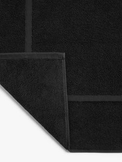 John Lewis Egyptian Cotton Bath Mat - view 2, Black