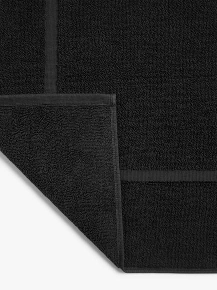 John Lewis Egyptian Cotton Bath Mat - view 2, Black