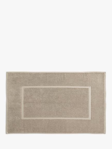 John Lewis Egyptian Cotton Bath Mat, Smoke Grey