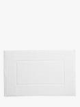 John Lewis Egyptian Cotton Bath Mat, White