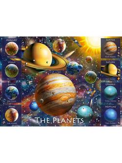Ravensburger The Planets XXL Puzzle, 100 Pieces - view 2, 