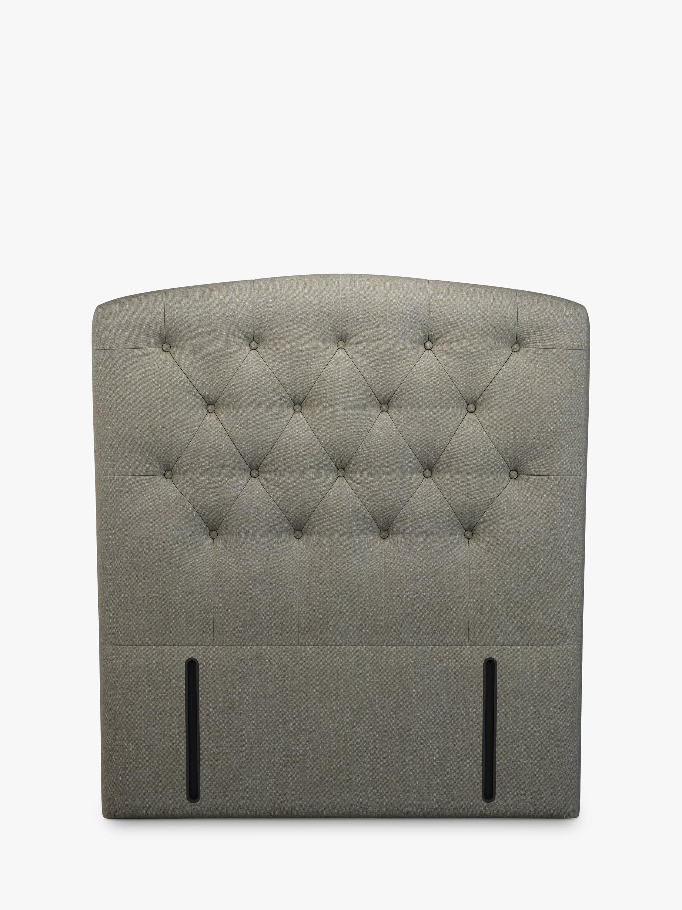 John Lewis Rouen Full Depth Upholstered Headboard, Small Double