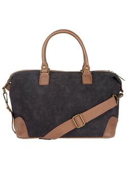 John Lewis Geneva Small Weekend Holdall, Charcoal