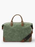 John Lewis Geneva Large Weekend Holdall, Green