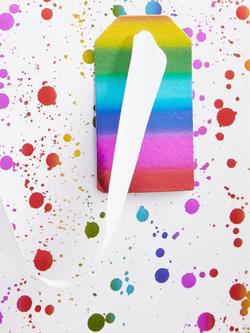 John Lewis Rainbow Splatter Gift Bag - view 2, Shopper