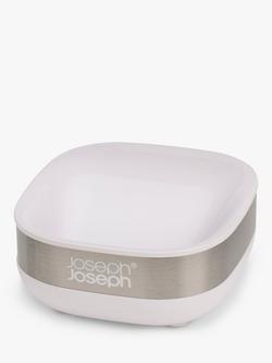 Joseph Joseph Slim™ Compact Soap Dish, Stainless Steel, Stainless Steel