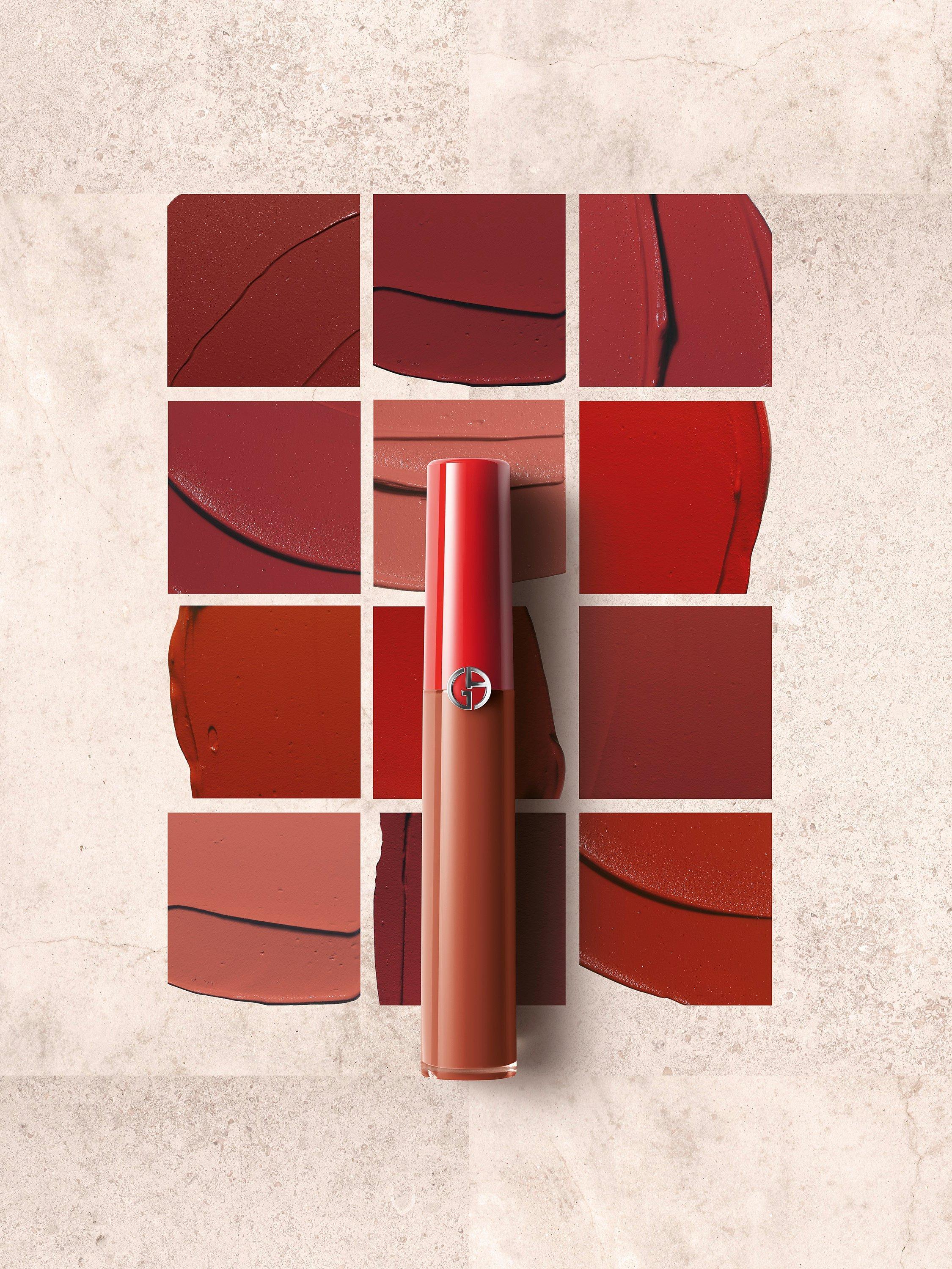 Product image 5 of 5, which shows Giorgio Armani Lip Maestro, 415 Redwood