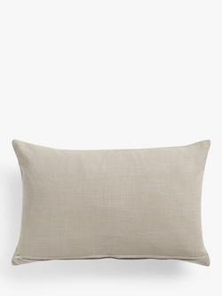 John Lewis Sheep Cushion, Natural - view 2, Natural