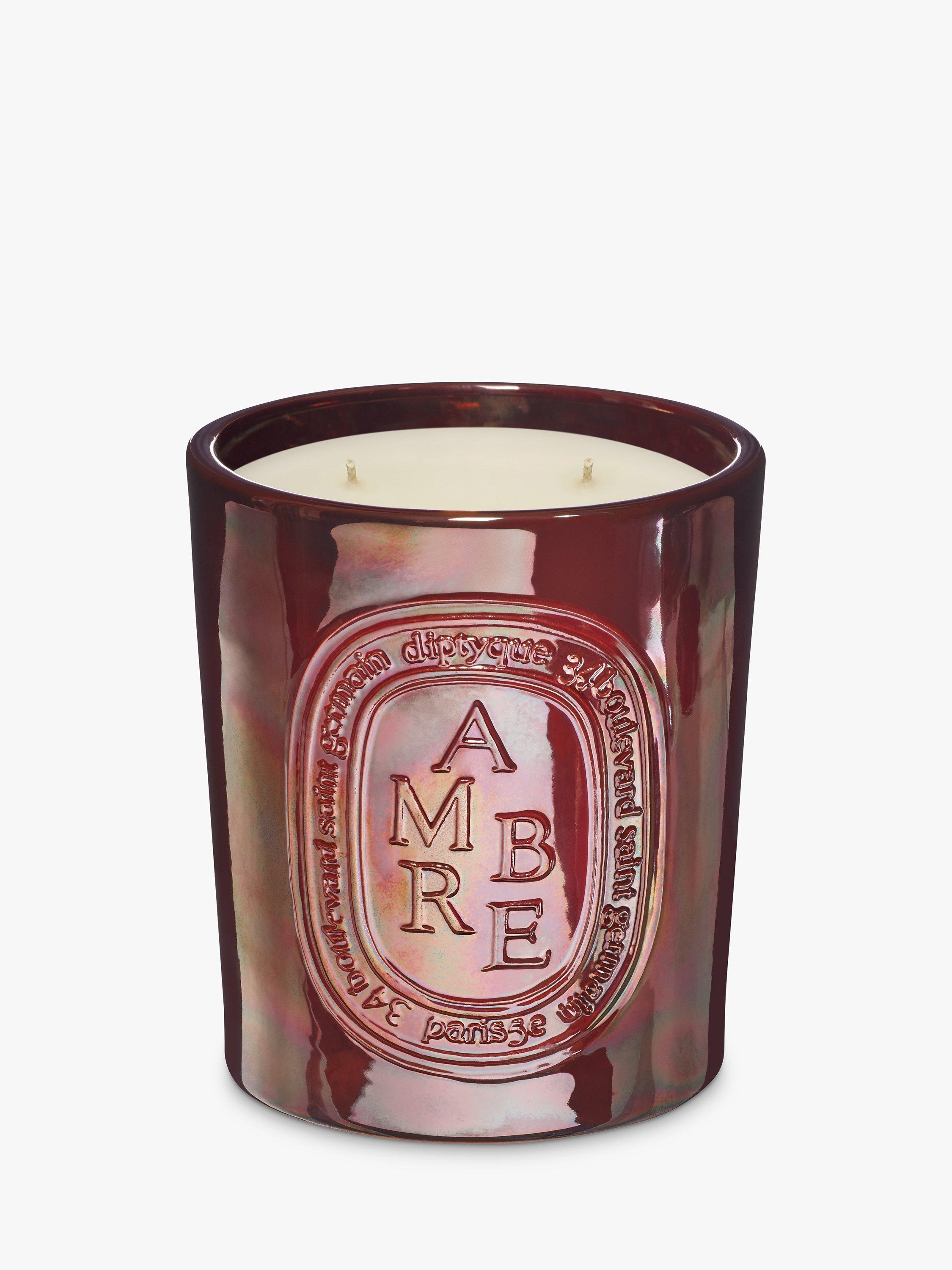 Diptyque Large Indoor & Outdoor Ambre Scented Candle, 1500g