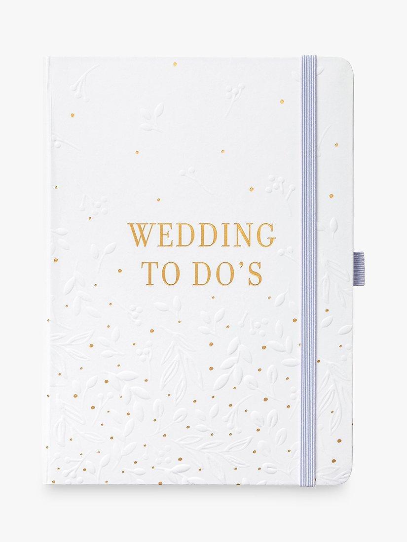 Busy B White Wedding To Do's Journal