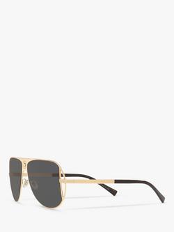 Versace VE2212 Men's Aviator Sunglasses - view 2, Gold/Black
