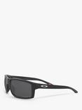Oakley OO9449 Men's Gibston Prizm Polarised Square Sunglasses, Black