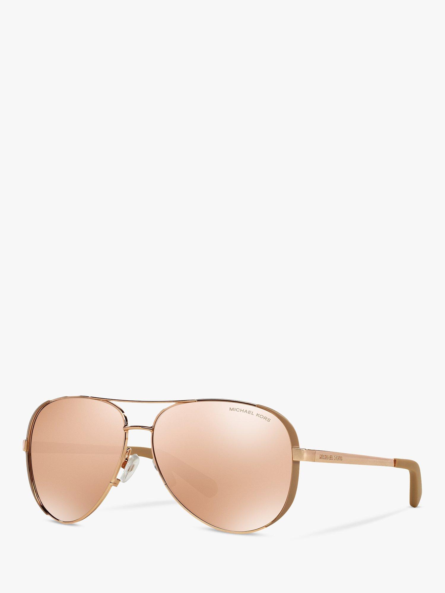 Michael kors mirrored aviators on sale