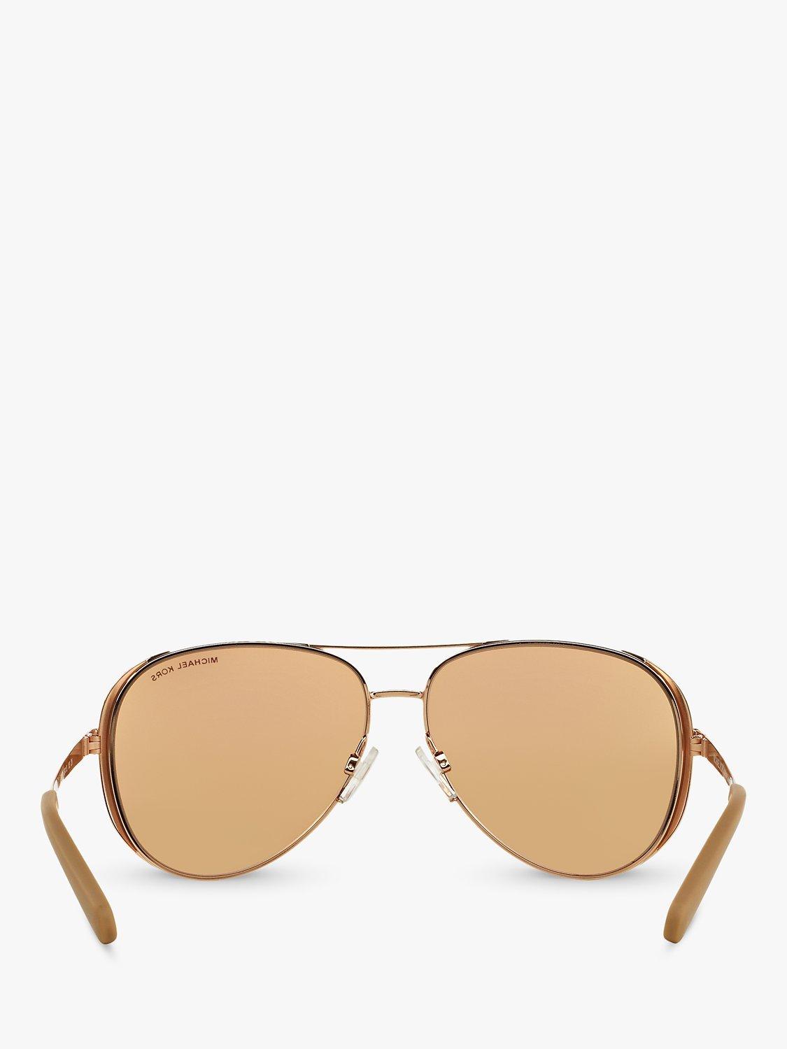 Michael kors gold mirrored aviator sunglasses online