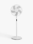 John Lewis 2-in-1 Fan, 16 inch, White