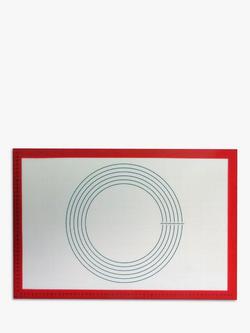 NoStik Non-Stick Silicone Roll and Pastry Preparation Mat, 38cm, Natural