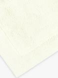 John Lewis Deep Pile Bath Mat, Soft Cream