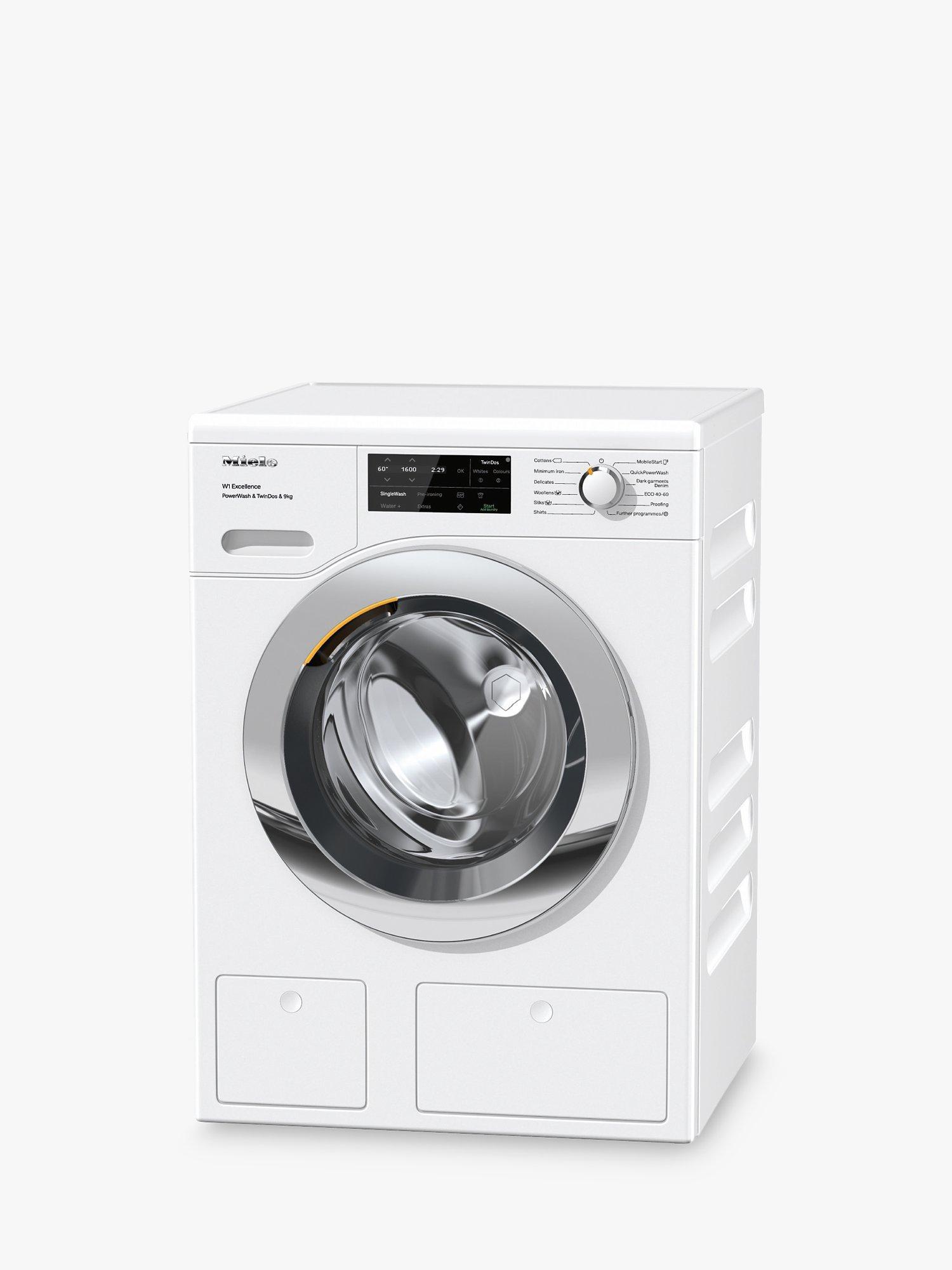 Miele WEI865 Freestanding Washing Machine, 9kg Load, 1400rpm, A+++ Energy Rating, White