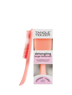 Tangle Teezer Wet Detangler Large Hair Brush - view 2, Peach Glow