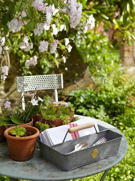 Burgon & Ball Sophie Conran Garden Tool Trug - view 2, Grey