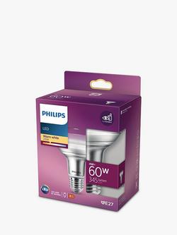 Philips 4W ES LED Non-Dimmable R80 Reflector Bulb, Warm White - view 2, 