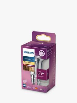Philips 4W SES LED Dimmable R50 Reflector Bulb, Warm White - view 2, 