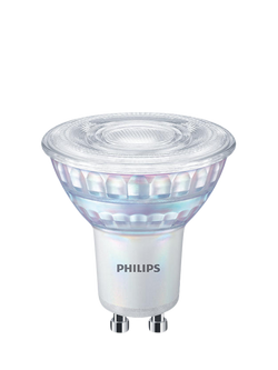 Philips 4W GU10 LED Dimmable Spotlight Bulb, Warm White, Pack of 3 - view 2, 