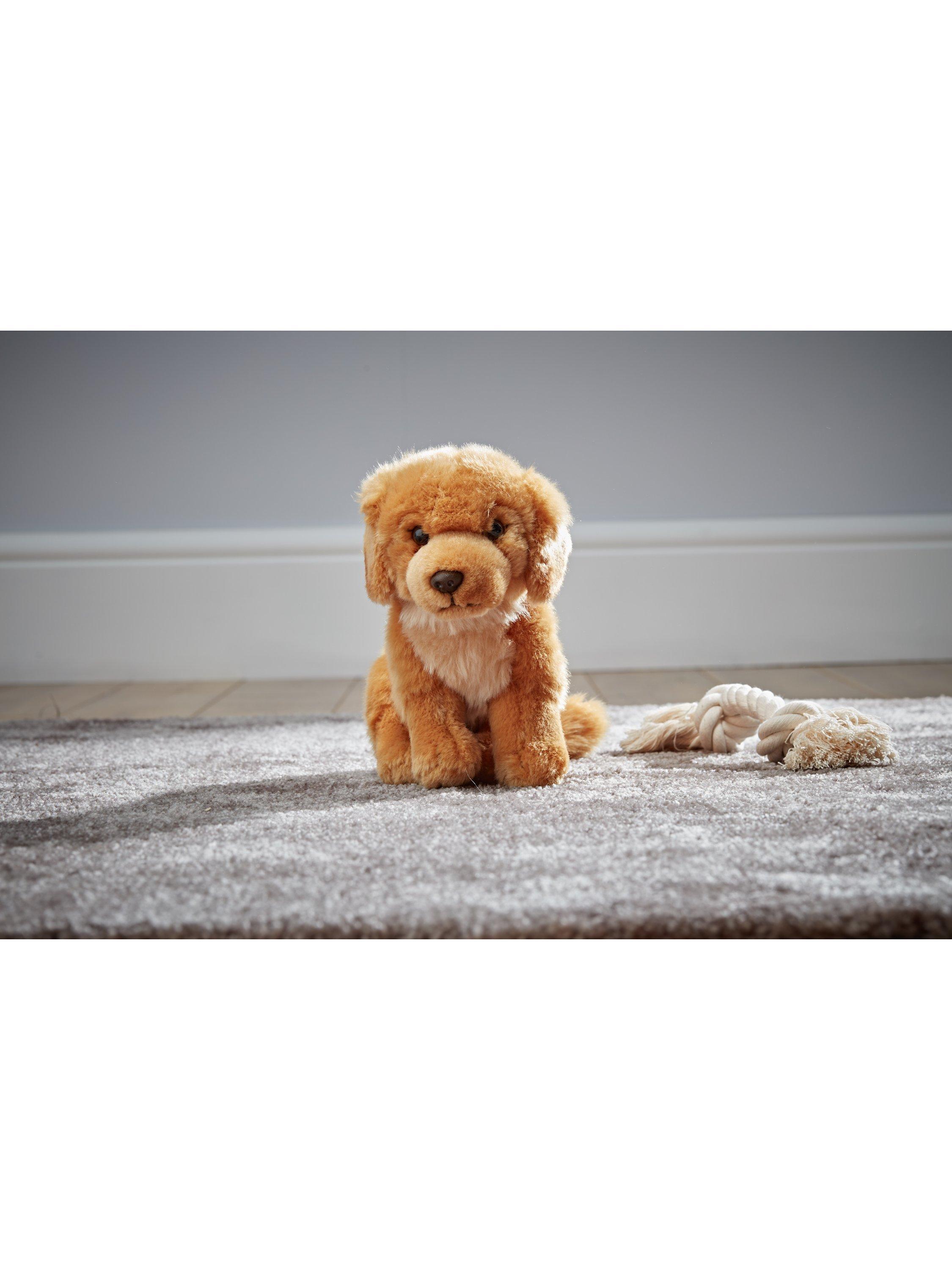 Living Nature Golden Retriever Soft Toy