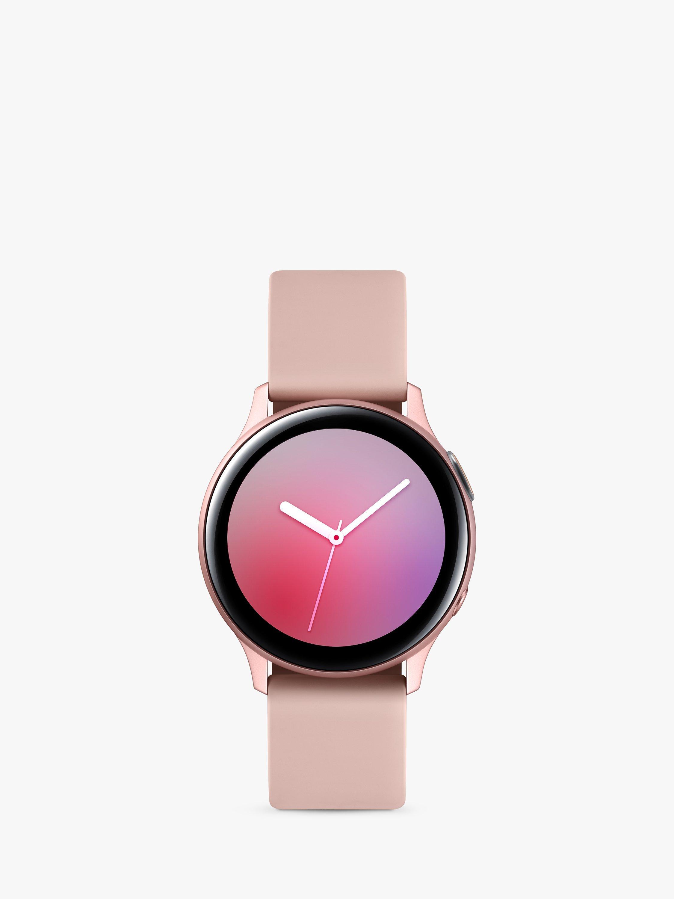 Samsung Galaxy Watch Active 2, Bluetooth, 40mm, Aluminium with Silicone Strap