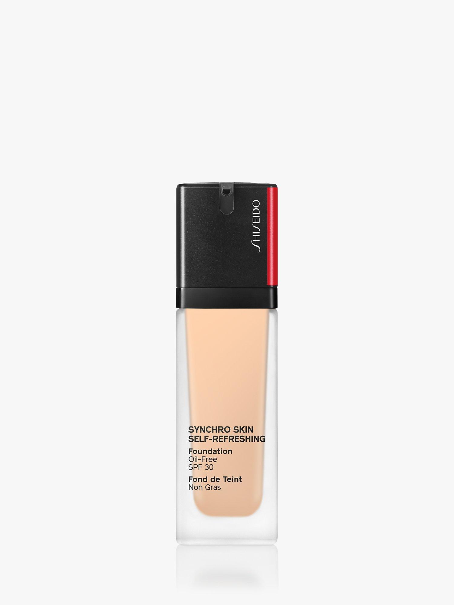 Product image 1 of 4, which shows Shiseido Synchro Skin Self-Refreshing Foundation SPF 30, 140 Porcelain