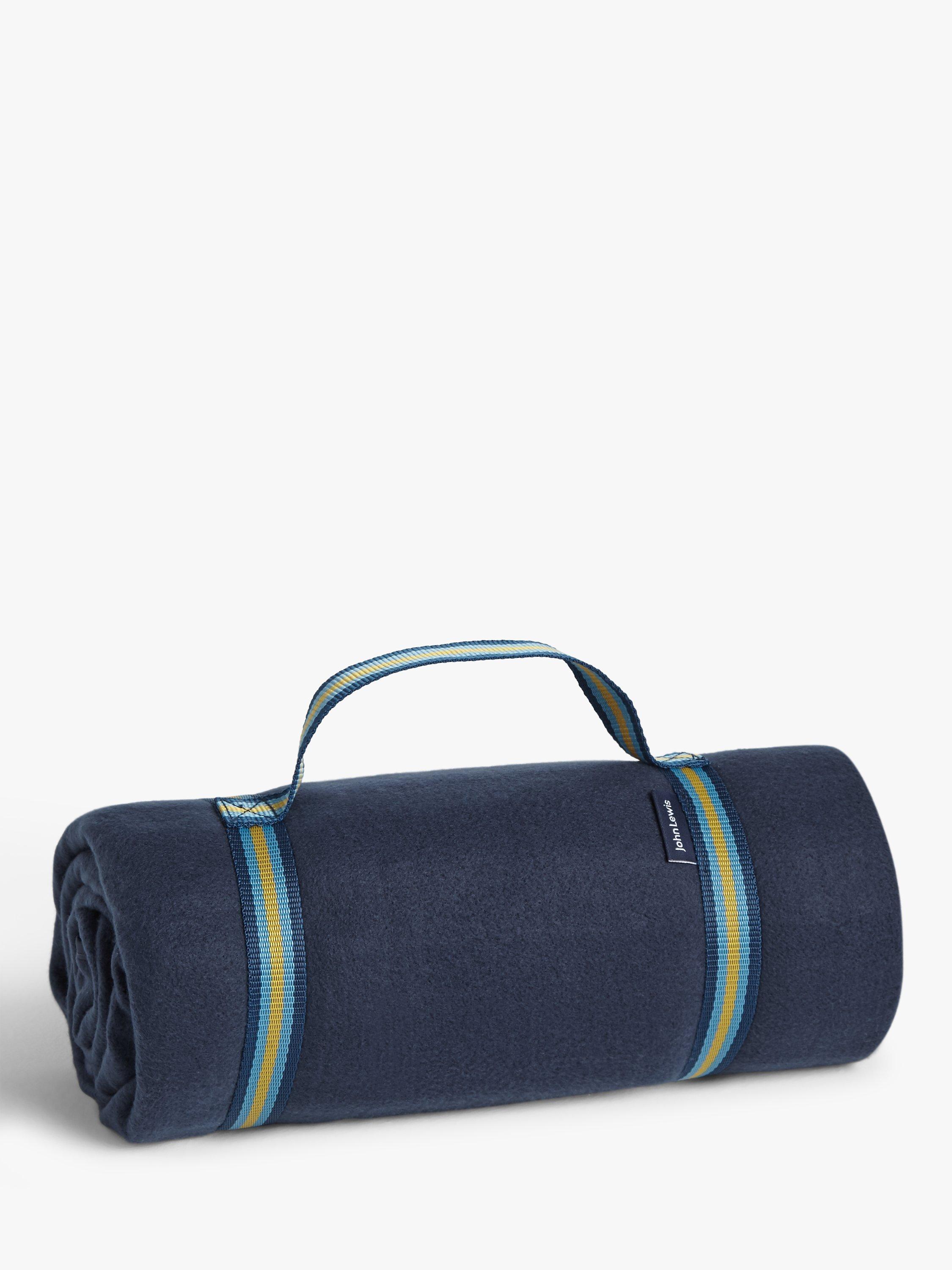 House by John Lewis Picnic Rug, Blue