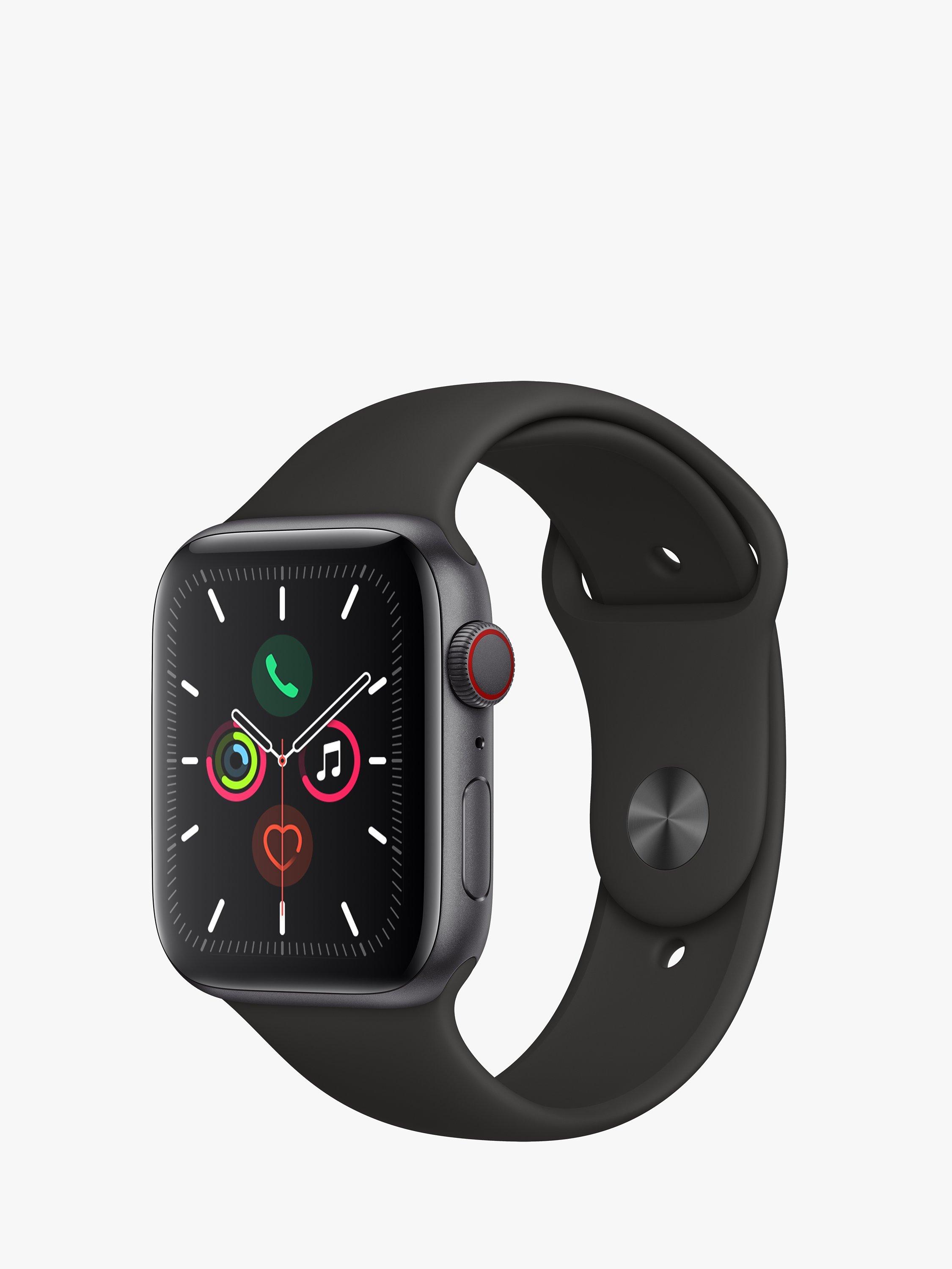 Space grey and black apple watch online