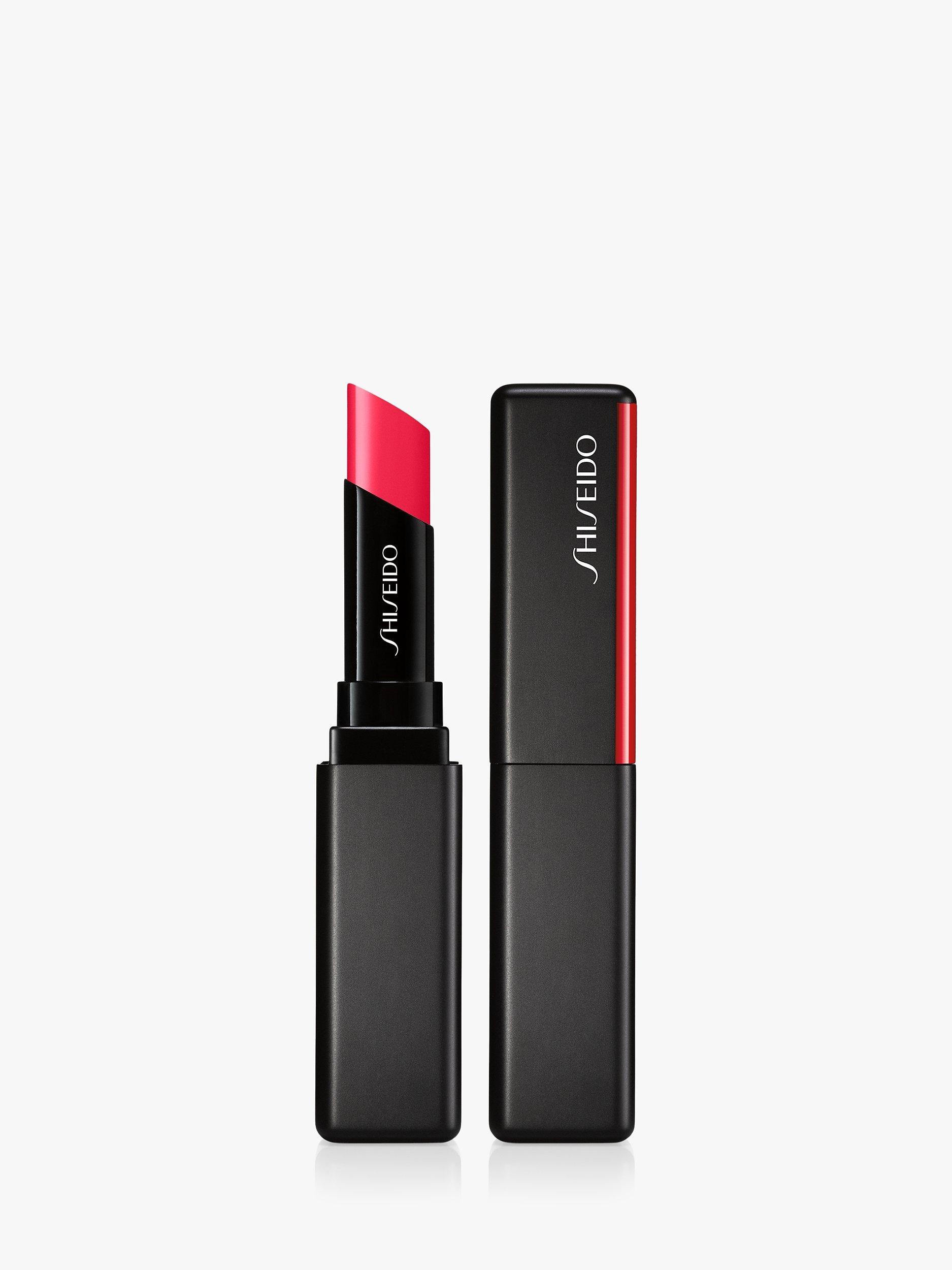 Product image 1 of 6, which shows Shiseido Colorgel Lipbalm, 105 Poppy