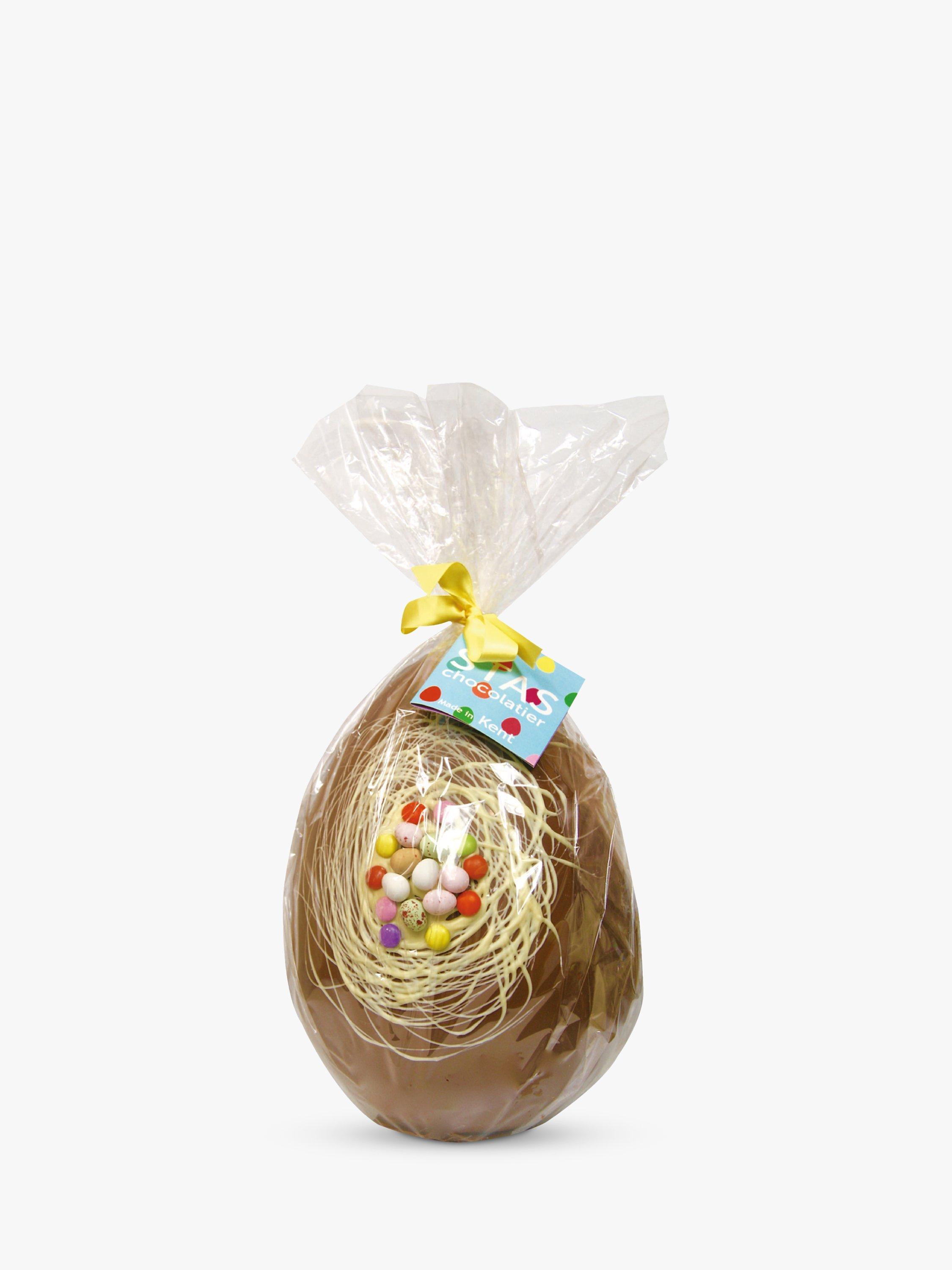 Stas Chocolatier Large Birds' Nest Milk Chocolate Easter Egg, 1.5kg