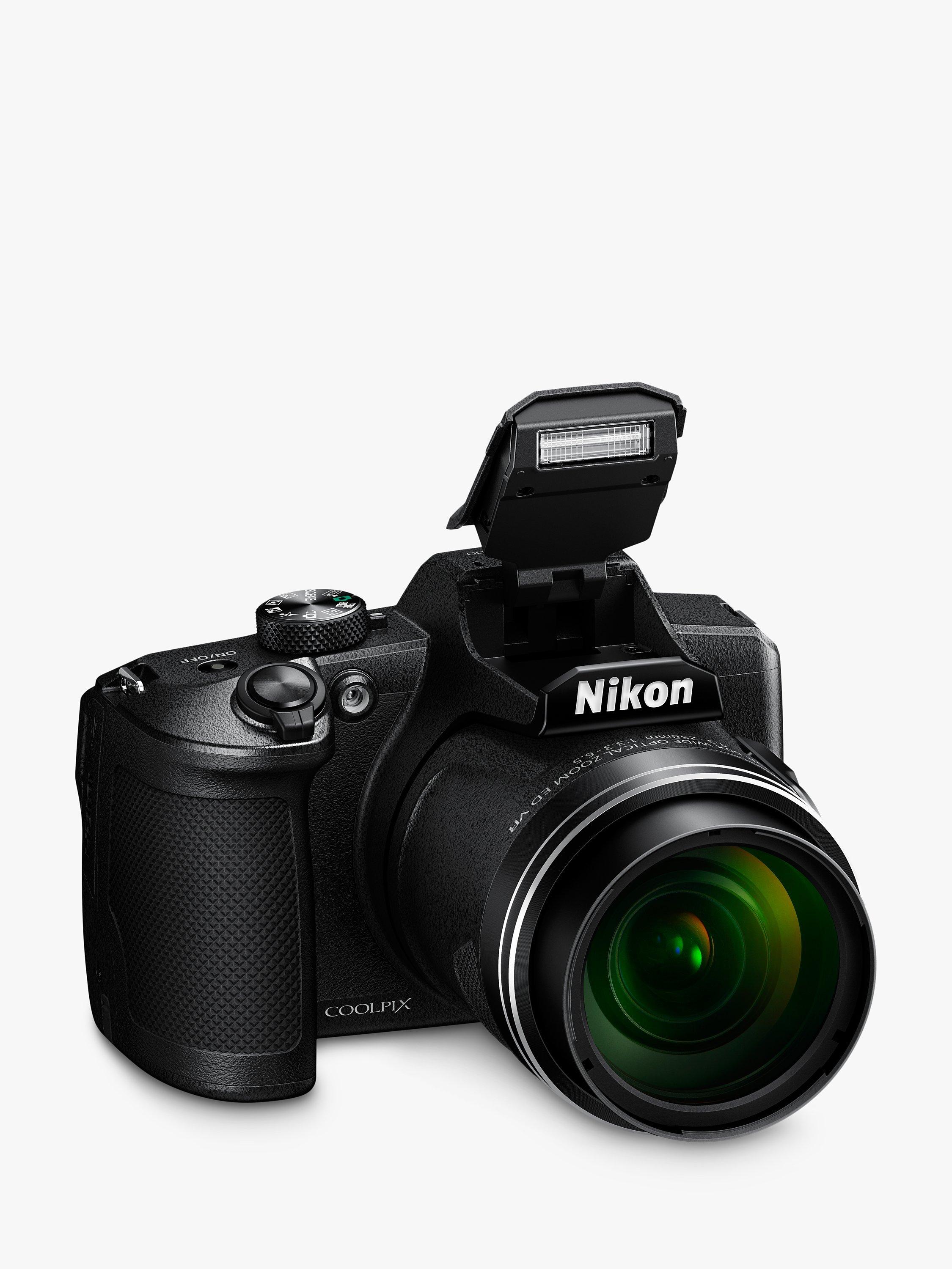 Nikon COOLPIX B600 Bridge Camera, 16MP, Full HD, 60x Optical Zoom, Wi-Fi,  Bluetooth, 3