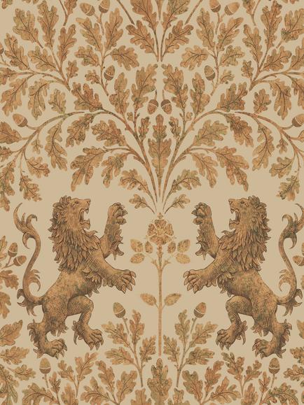 Cole & Son Boscobel Oak Wallpaper, 116/10037