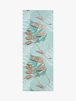Osborne & Little Feuille D'Or Wallpaper, Blue W7331-02