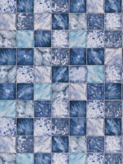 Osborne & Little Hammam Wallpaper - view 2, Blue W7335-03