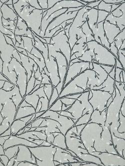 Osborne & Little Twiggy Wallpaper - view 2, Grey W7339-01