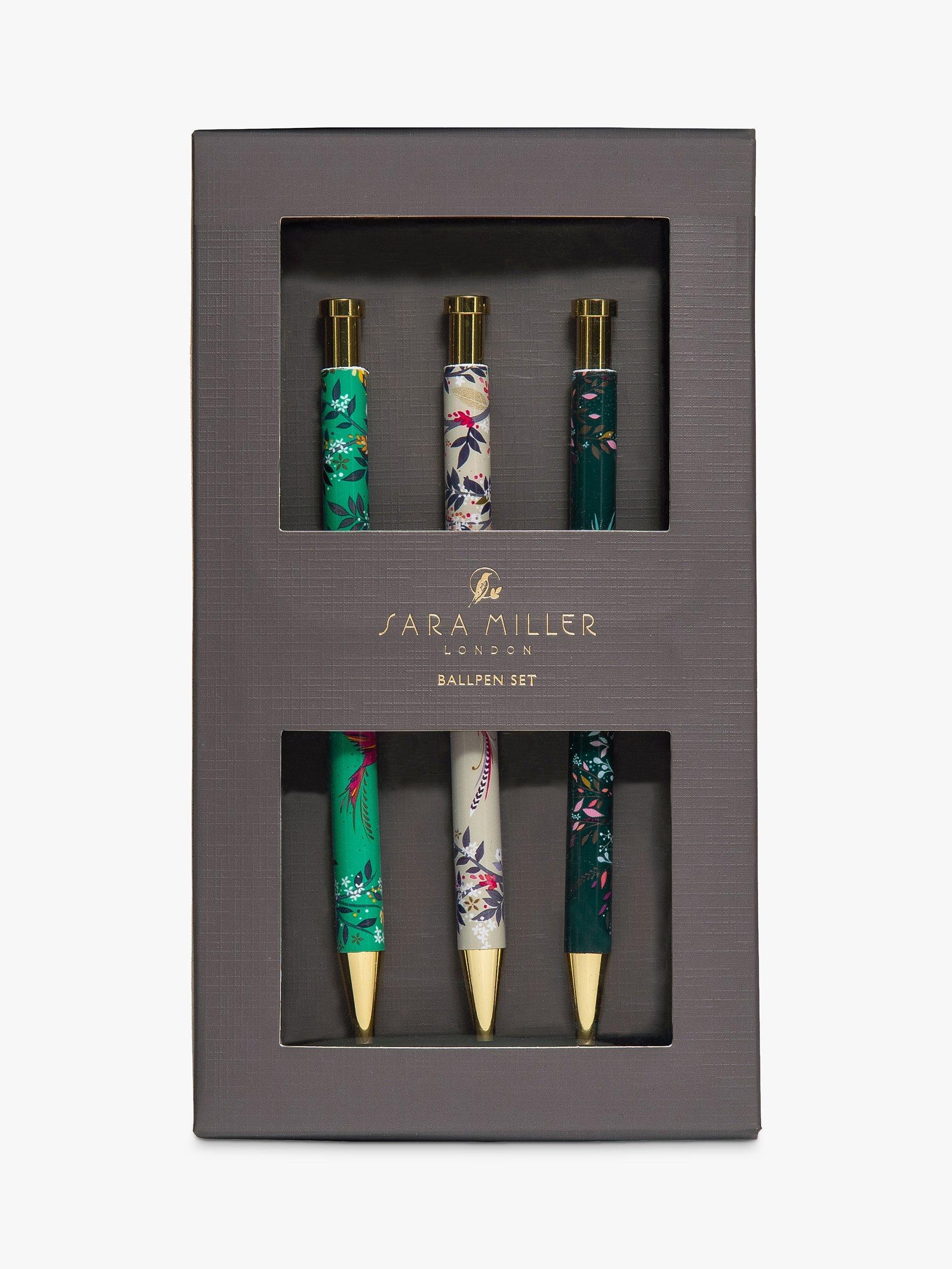 Sara Miller Birds Ballpoint Pen Set
