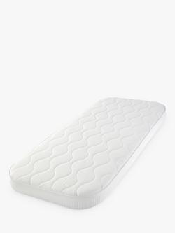 Gaia Baby Serena Pocket Spring Mattress for Complete Sleep Cot, 136 x 66cm, White