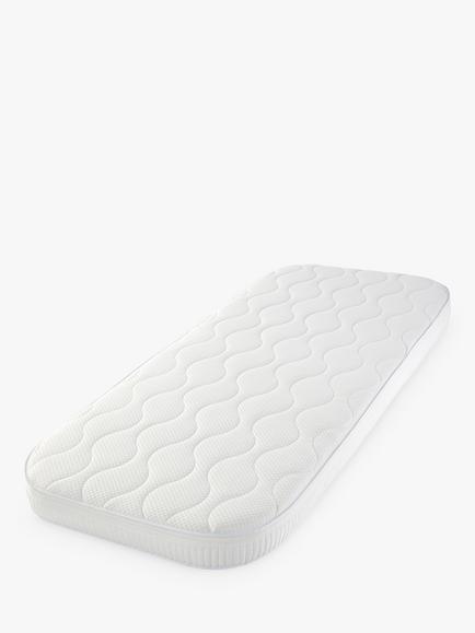 Gaia Baby Serena Pocket Spring Mattress for Complete Sleep Cot, 136 x 66cm, White