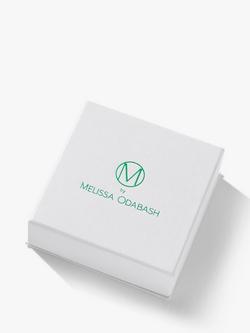 Melissa Odabash Crystal Drop Chain Necklace - view 2, Gold