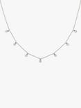 Melissa Odabash Crystal Drop Chain Necklace