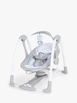 John Lewis Safari Baby Bouncer Grey