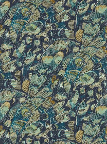 Harlequin Lamina WAllpaper, HM6W112167, Ink/Marine