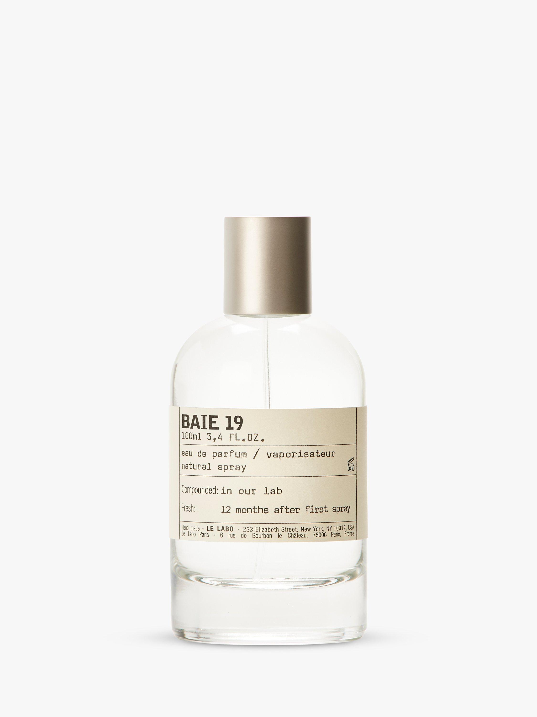 Product image 1 of 1, which shows Le Labo Baie 19 Eau de Parfum, 100ml