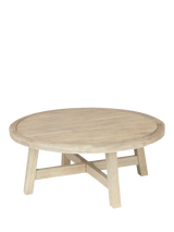 KETTLER Cora Round Garden Coffee Table, FSC-Certified (Acacia Wood), Natural