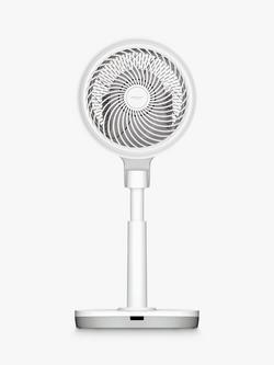 John Lewis Spectrum Circulator Stand Mount Fan, 10", White